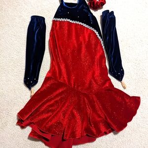 Ice skating dress, lightly used